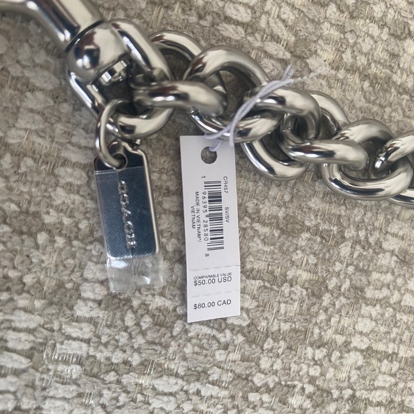 Coach Chunky Chain Shoulder Strap - Picture 7 of 7